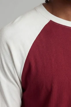 T-shirt Essentiel À Manches Longues Raglan Coupe Regular