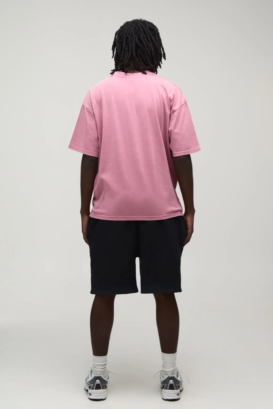 T-shirt Essentiel Oversize En Coton Épais Lavé