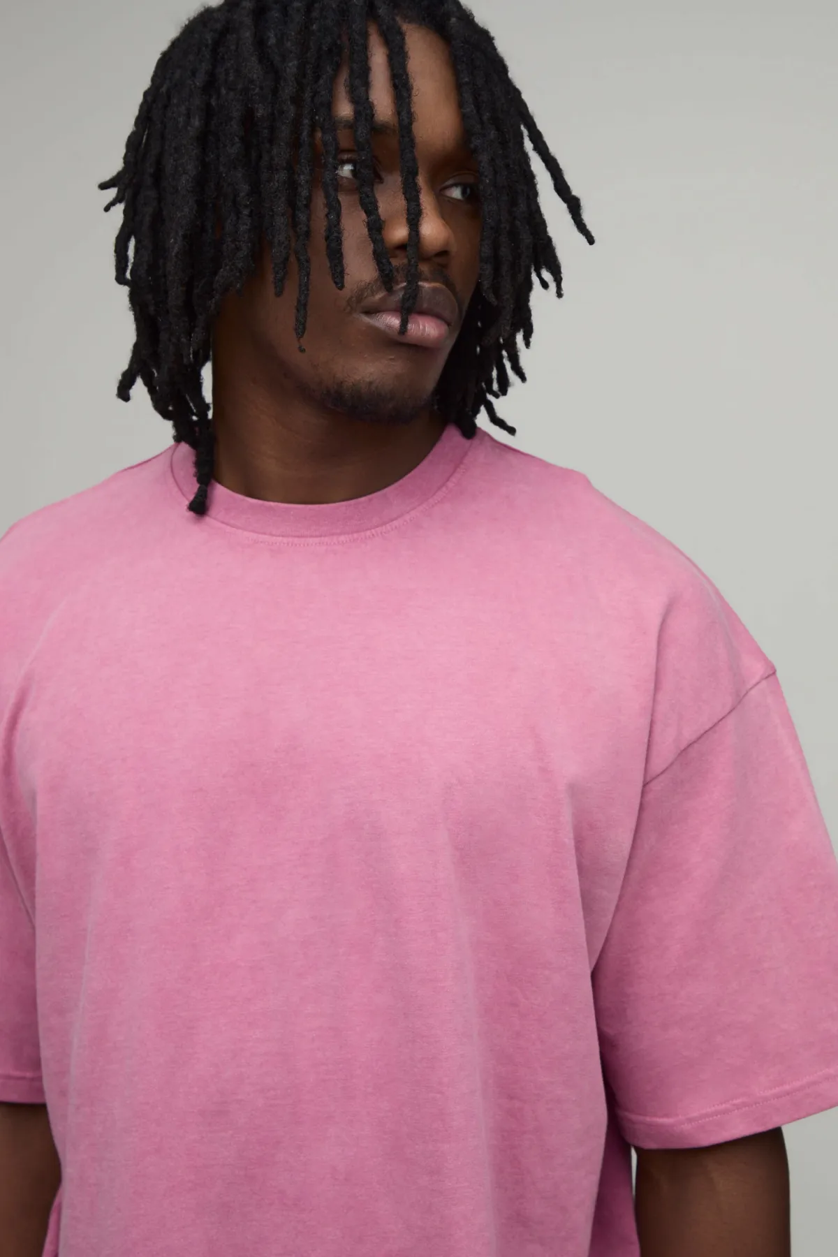 boohooMAN T-shirt Essentiel Oversize Lourd Lavé Pour Homme Grand<Homme Tout Afficher|Tout Afficher