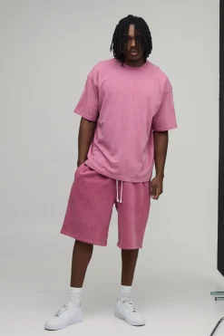 boohooMAN T-shirt Essentiel Oversize Lourd Lavé Pour Homme Grand<Homme Tout Afficher|Tout Afficher