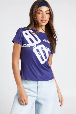 boohoo T-shirt Football Los Angeles<Femme Tops