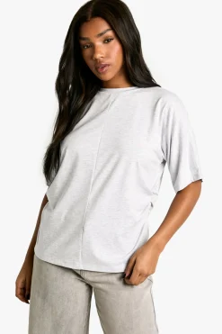 T-shirt à fronces latérales