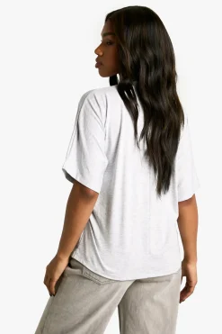 T-shirt à fronces latérales
