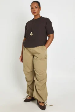 T-shirt Gaufré Ample Grande Taille