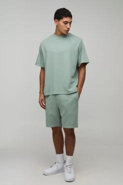 T-shirt Gaufré Coupe Décontractée