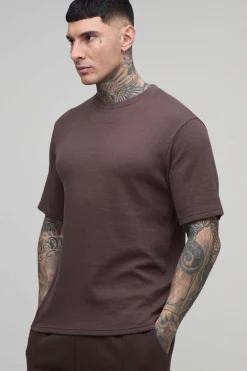 T-shirt Gaufré Essentiel Regular Tall