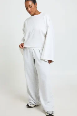 T-shirt Grande Taille Boxy À Manches Larges Évasées