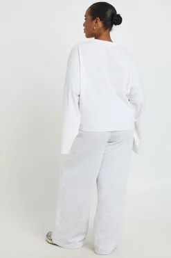 T-shirt Grande Taille Boxy À Manches Larges Évasées