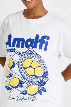 T-shirt Grande Taille Imprimé Amalfi