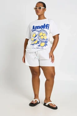 T-shirt Grande Taille Imprimé Amalfi