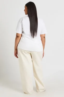 T-shirt Grande Taille Imprimé Cerises