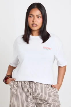 T-shirt Grande Taille Imprimé Tuscany