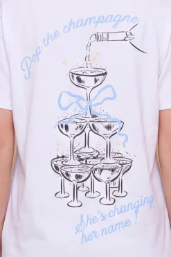 Dorothy Perkins T-shirt Graphique Champagne Evjf Dp<Femme Tops