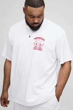 T-shirt graphique Cherry surdimensionné Plus