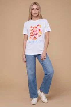 Dorothy Perkins T-shirt Graphique Fleurs De Copenhague<Femme Tops