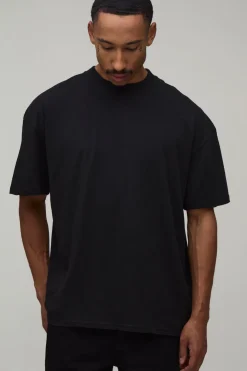 T-shirt Graphique Floral Monochrome Oversize