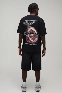 T-shirt Graphique Fruit De La Passion Oversize
