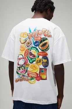 T-shirt Graphique Fruits Oversize
