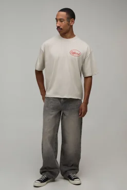 T-shirt Graphique Hôtel Coupe Ample Oversize