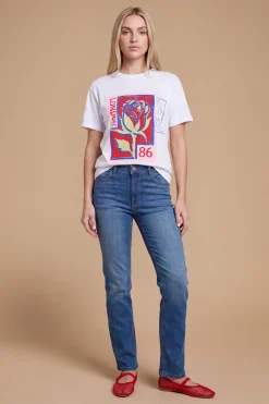 T-shirt Graphique Motif Tampon London