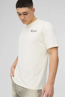 boohooMAN T-shirt graphique Mountain Regular Fit<Homme T-Shirts Impriméstendances|T-Shirts