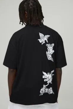 T-shirt graphique Renaissance oversize