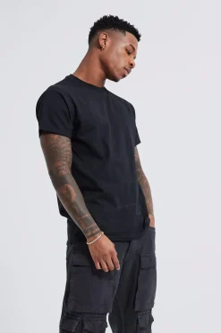 boohooMAN T-shirt graphique rose à la coupe régulière<Homme T-Shirts Impriméstendances|T-Shirts