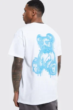 T-shirt graphique Teddy ajusté régulier Spray On