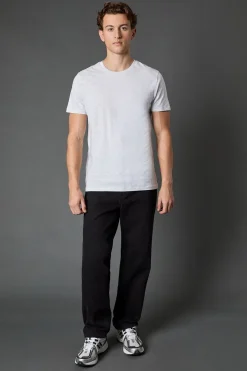 T-Shirt Gris Clair Col Rond Lot de 3
