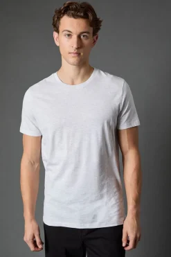 T-Shirt Gris Clair Col Rond Lot de 3