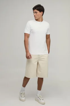 T-shirt Henley Ajusté Basique
