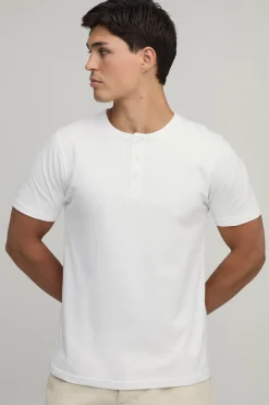 T-shirt Henley Ajusté Basique