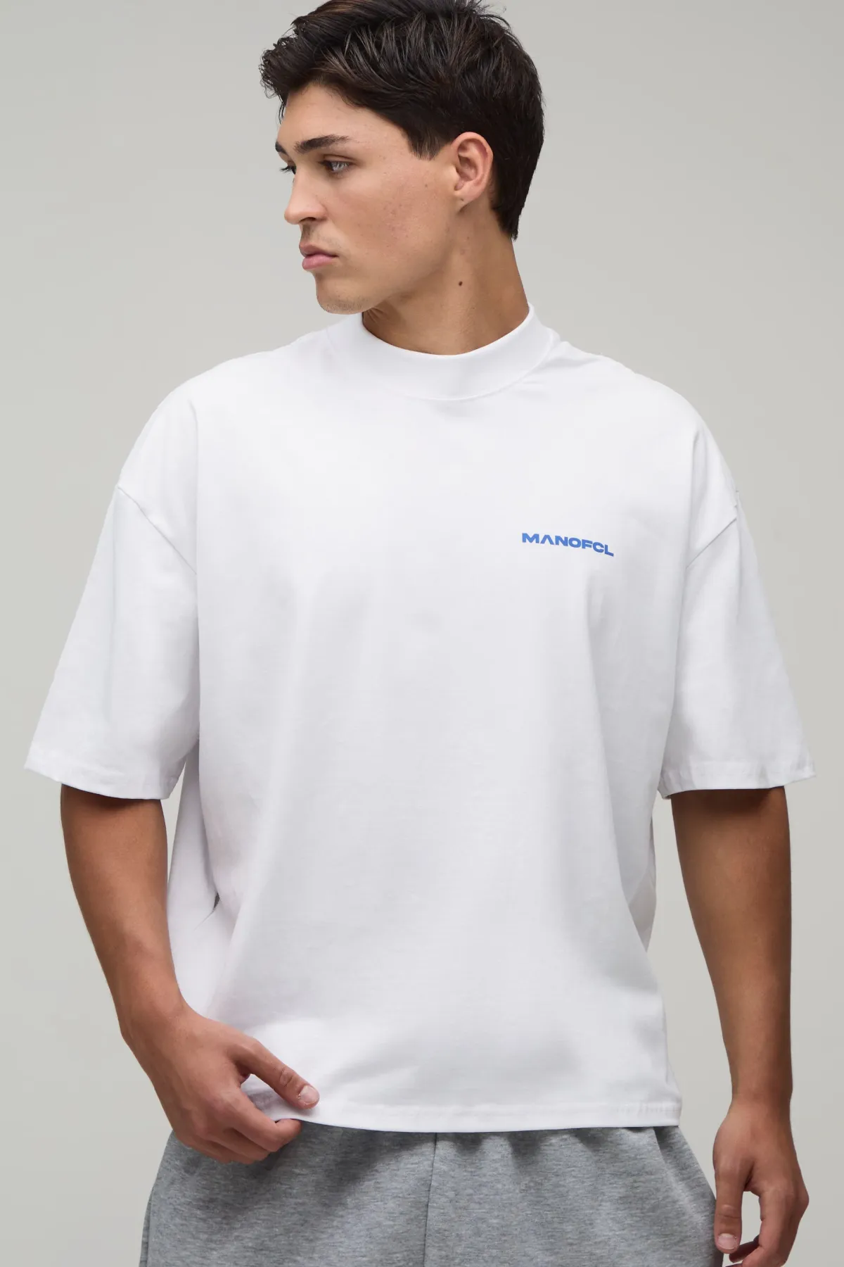 boohooMAN T-shirt Henley Ajusté À Manches Courtes En Jersey Chiné Avec Coutures Apparentes<Homme T-Shirts Impriméstendances|T-Shirts