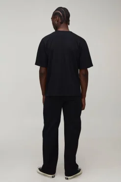 T-shirt Henley Décontracté Essentiel Coupe Ample Grande Taille