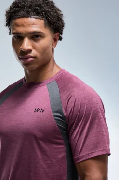 T-shirt Homme Active À Blocs De Couleur Avec Manches Raglan Coupe Regular