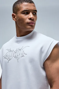 T-shirt Homme Active Coupe Boxy Raccourci