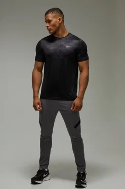 T-shirt Homme Active Coupe Regular À Blocs De Couleur Camouflage