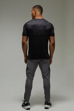 T-shirt Homme Active Coupe Regular À Blocs De Couleur Camouflage