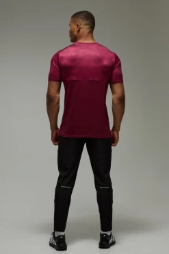 boohooMAN T-shirt Homme Active Coupe Regular À Blocs De Couleur Camouflage<Femme T-Shirts|Athleisure