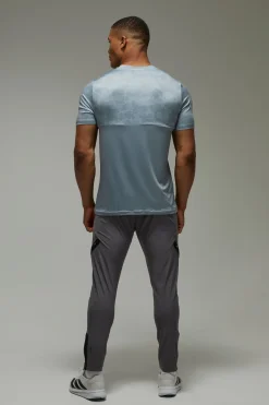 T-shirt Homme Active Coupe Regular À Blocs De Couleur Camouflage