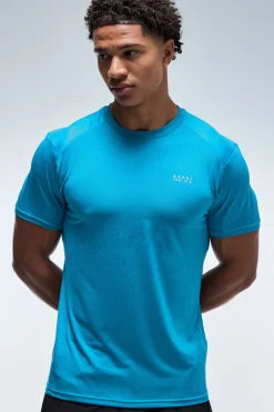 T-shirt Homme Active Coupe Regular Avec Empiècement Dos Chiné