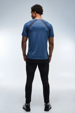 T-shirt Homme Active À Manches Raglan Coupe Régulière Avec Blocs De Couleur