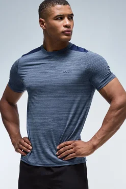 T-shirt Homme Active À Panneaux Techniques Coupe Regular