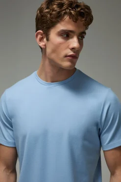 T-shirt Homme Active Yoga Ultra-Doux Brossé Coupe Ample