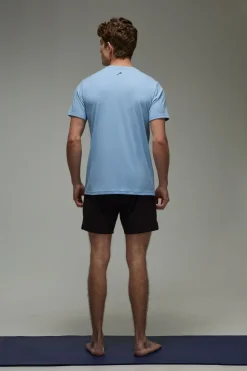 T-shirt Homme Active Yoga Ultra-Doux Brossé Coupe Ample