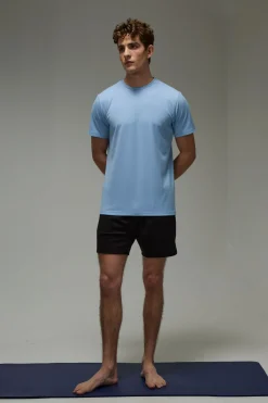 T-shirt Homme Active Yoga Ultra-Doux Brossé Coupe Ample