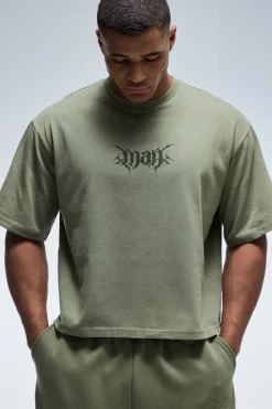 boohooMAN T-shirt Homme Boxy Actif<Femme Athleisure