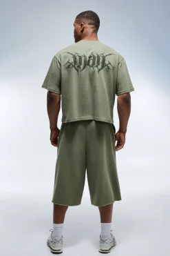 boohooMAN T-shirt Homme Boxy Actif<Femme Athleisure