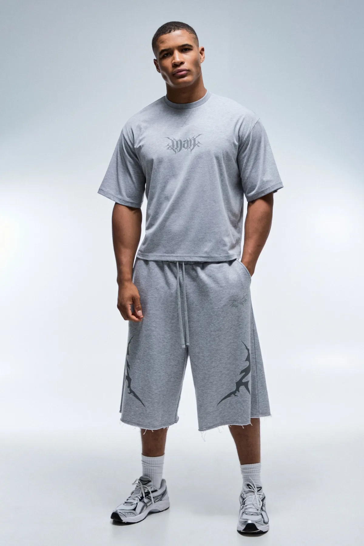 boohooMAN T-shirt Homme Boxy Coupe Active<Femme Athleisure