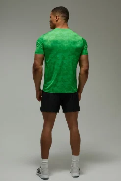 boohooMAN T-shirt Homme Coupe Ajustée Régulière Imprimé Camouflage Géométrique Active<Femme Nouveautés Grande Taille|Tout Afficher